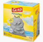 Glad 13 Gallon Garbage Can