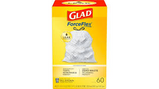 Glad 13 Gallon Garbage Bags 60ct