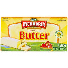 Mehadrin Unsalted Butter Stick