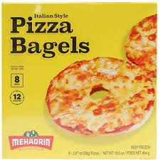 Mehadrin Pizza Bagels (8 Pizzas) 58gr Ea
