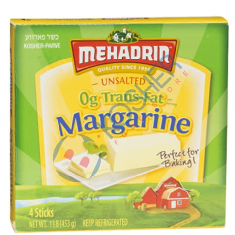 Mehadrin Margarine 4 Sticks 1 Lb.