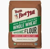 Bob's Red Mill Whole Wheat Organic Flour