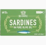 Sea Castle Sardines In Olive Oil