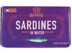 Sea Castle Sardines In Water 4.4oz