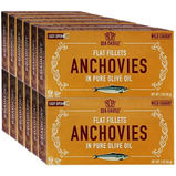 Anchovies Flat Fillet In Olive Oil 2oz