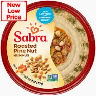Sabra Roasted Pine Nut Hummus 8oz