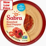 Sabra Roasted Red Pepper Hummus 8oz