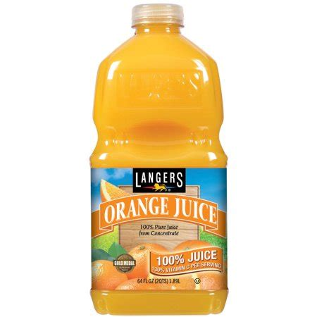 Langers Orange Juice