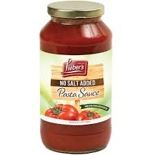 Liebers No Salt Pasta Sauce 8oz