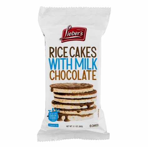 Liebers Sprinkled Milk Choco Rice Cake