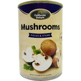 California Delight Mushrooms Pieces&stem