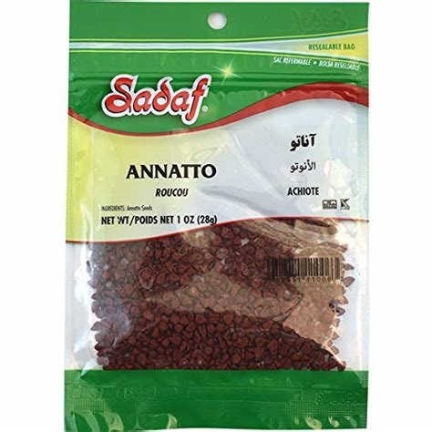Sadaf Annatto Seeds 1 Oz