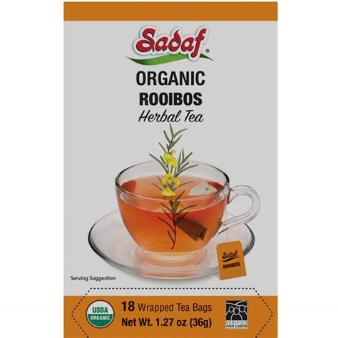 Sadaf Organic Rooibos Tea Bag