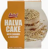 Sadaf Halva Cake With Caramel & Hazelnut