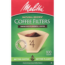 Melitta Natural Brown Coffee Filters