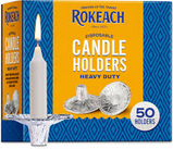 Rokeach Disposable Candle Holders 50