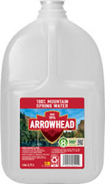 Arrowhead 1 Gal Spring Water