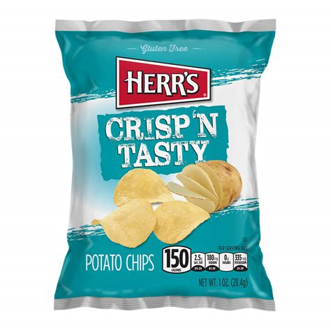 Herrs Crisp N  Tasty Potato Ch