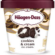 Haagen-dazs Cookies & Cream Icecream