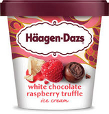 Haagen-dazs White Chocolate Raspberry Tr