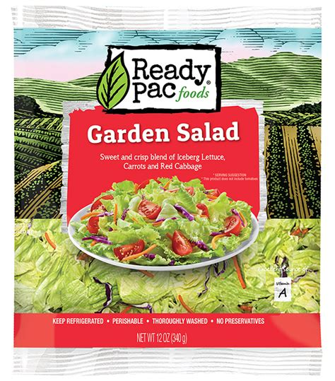 Ready Packed Garden Salad