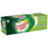 Canada Dry Ginger Ale 12 Pack
