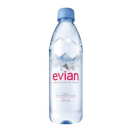 Evian Water 500ml.