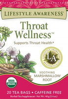 Lifestyle Throat Wellness Tea