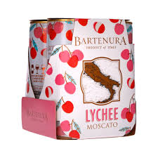 Bartenura Moscato Lychee Can 4pk
