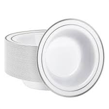 Fancy Feast Silver Bowl 20pc 7.5"