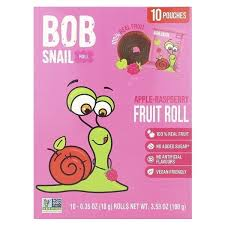 Bob Snail Apple-raspberry Fruit Roll