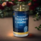 Ner Mitzva Beeswax Candle 1 Day