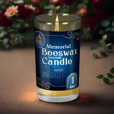 Ner Mitzva Beeswax Candle 1 Day