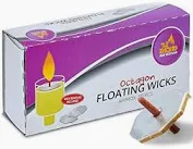 Ner Mitzvah Octagon Floating Wicks