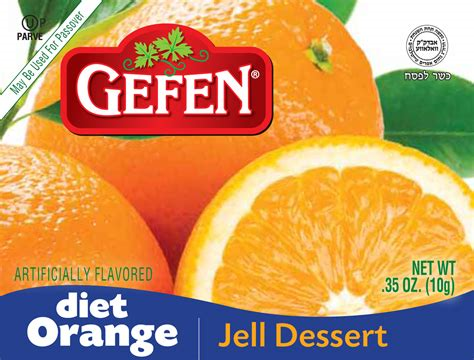 Gefen Diet Orange Jell