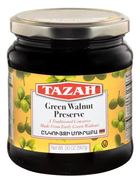 Tazah Green Walnut Preserve