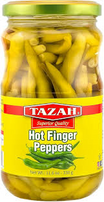 Tazah Hot Finger Peppers 675 Gr.