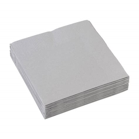 Silver Napkin 13*13 40pc