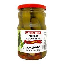 Golchin Pickled Cucumbers Tabriz Style