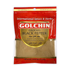 Golchin Ground Black Pepper Fine 3oz