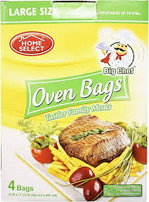 H.s Oven Bags 4ct 16in X 17 1/2