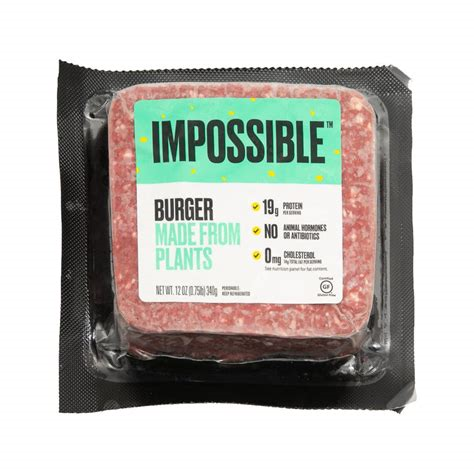 Impossible Beef Made From Plants