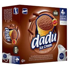 Dadu Chocolate Ice Cream 4x