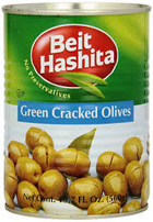 Beit Ha Shita Cracked Green Olive