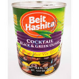 Beit Hashita Cocktail Black & Green Oliv