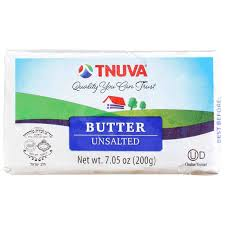 Tnuva Butter Unsalted 7.05oz
