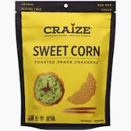 Craize Sweet Corn Snack Crackers 4oz
