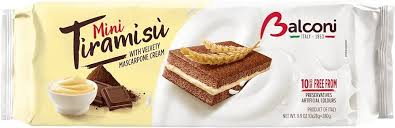 Balconi Mini Tiramisu Snack Cakes
