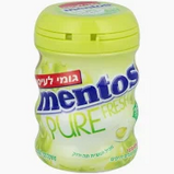 Mentos Gum Pure Fresh, Green Grape 60gr