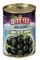 Bnai Darom Natural Black Olives